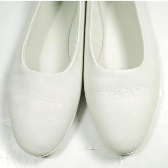 WANDERUNG ワンデルング Flat Leather Shoes フラットレザーシューズ 36(23cm) OFF WHITE MARCOMONDE マルコモンド スリッポン steven alan |  | 04