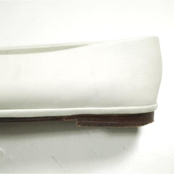 WANDERUNG ワンデルング Flat Leather Shoes フラットレザーシューズ 36(23cm) OFF WHITE MARCOMONDE マルコモンド スリッポン steven alan |  | 05