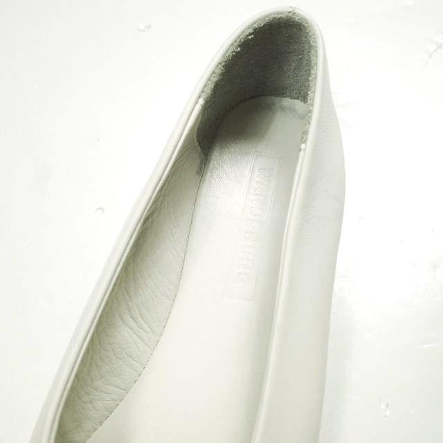 WANDERUNG ワンデルング Flat Leather Shoes フラットレザーシューズ 36(23cm) OFF WHITE MARCOMONDE マルコモンド スリッポン steven alan |  | 06