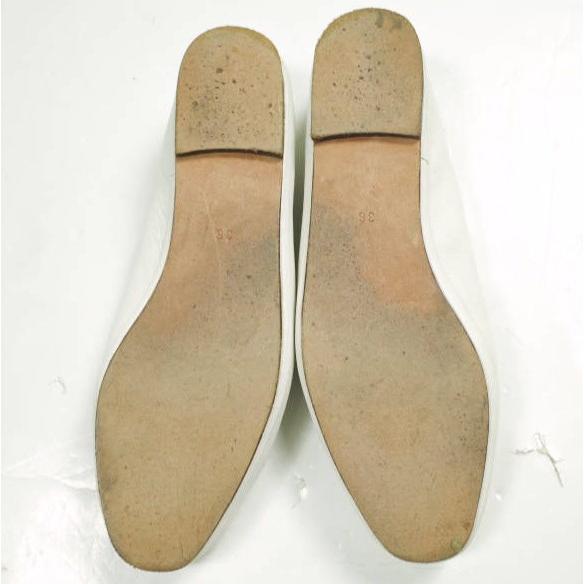 WANDERUNG ワンデルング Flat Leather Shoes フラットレザーシューズ 36(23cm) OFF WHITE MARCOMONDE マルコモンド スリッポン steven alan |  | 08