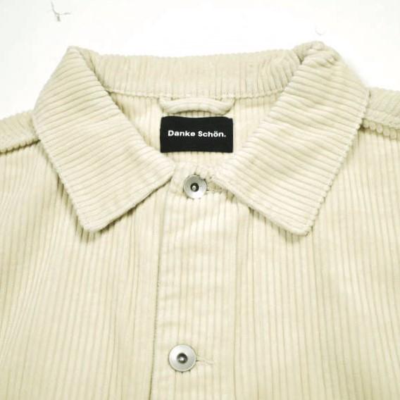 新品 Danke Schon ダンケシェーン 25AW WEB＆DEPOT限定 CORDUROY COVERALLS コーデュロイ カバーオール UNS25139-OT L ベージュ ジャケット |  | 03