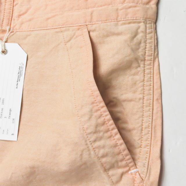 新品 BEDWIN ＆ THE HEARTBREAKERS ベドウィン 3/L OX BICOLOR PANTS FADED 「DIZZY」 バイカラースイムショーツ 3 オレンジ パンツ g2418 |  | 05