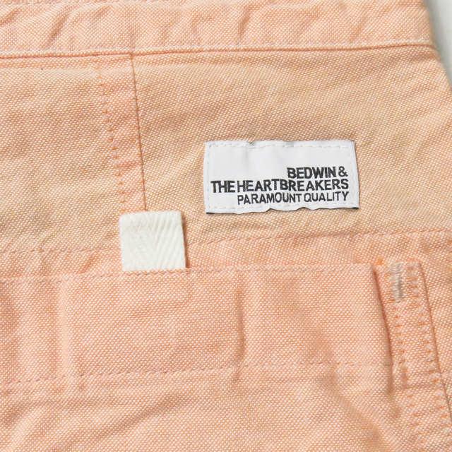 新品 BEDWIN ＆ THE HEARTBREAKERS ベドウィン 3/L OX BICOLOR PANTS FADED 「DIZZY」 バイカラースイムショーツ 3 オレンジ パンツ g2418 |  | 09