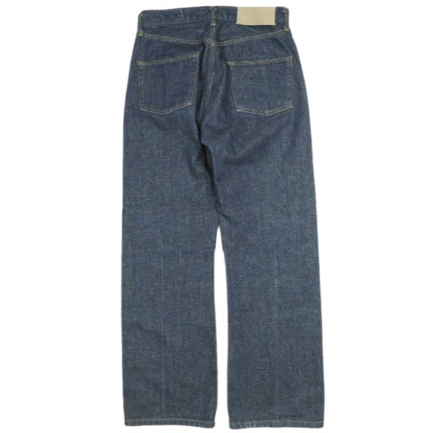 KURO x CITYSHOP クロ シティショップ 22AW 別注 日本製 クラッシュ加工 セルビッチデニムパンツ 28 Indigo ボタンフライ ジーンズ DENIM |  | 01