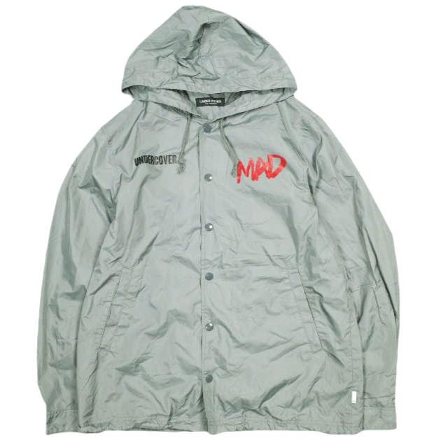 UNDERCOVER アンダーカバー 日本製 フーデッドナイロンコーチジャケット MUV9202-1 2 グレー MAD MADSTORE アウター g24217 | 