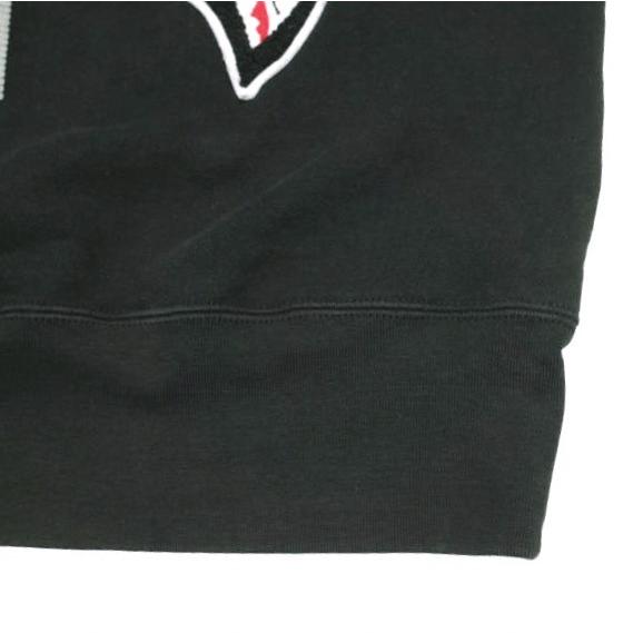 A BATHING APE ア ベイシング エイプ SHARK CREWNECK SWEATSHIRT シャーククルーネックスウェット 001SWG801021X M BLACK 裏起毛 BAPE WGM |  | 05