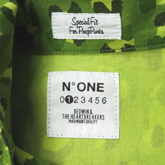 ベドウィン BEDWIN & THE HEARTBREAKERS OG LEOPARD JKT FD 「REYNOLDS」 レオパードカモフラージュ スウィングトップブルゾン 1 グリーン ジャケット |  | 02