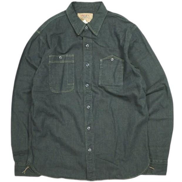 RRL ダブルアールエル 25SS インディゴデニムワークシャツ 782959630001 M Indigo Double RL 長袖 本藍染め トップス g24222 | 