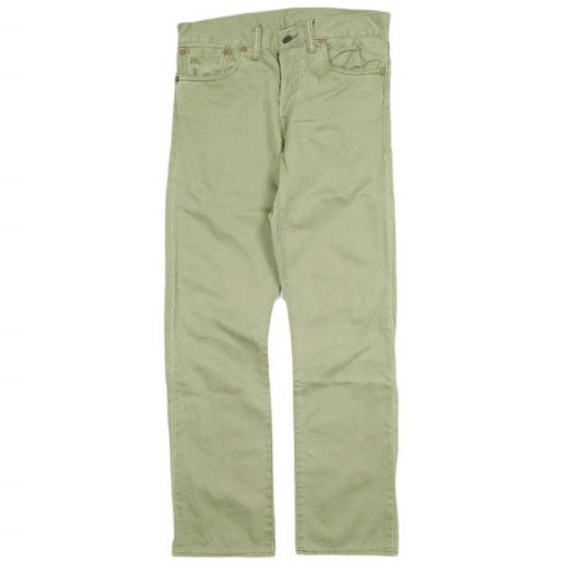 RRL ダブルアールエル SLIM FIT HEAVY SATEEN PANTS スリムフィットヘビーサテンパンツ 782504847003 29 WASH OLIVE Double RL g24224 | 