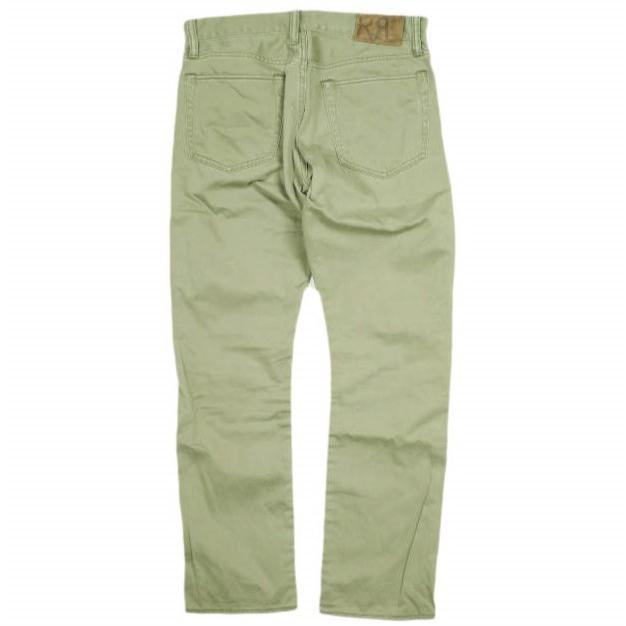 RRL ダブルアールエル SLIM FIT HEAVY SATEEN PANTS スリムフィットヘビーサテンパンツ 782504847003 29 WASH OLIVE Double RL g24224 |  | 01