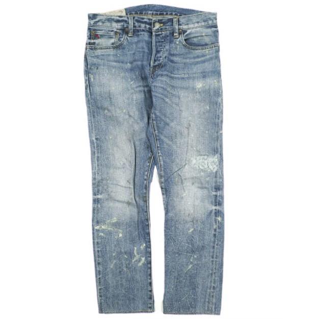 POLO RALPH LAUREN ポロ・ラルフローレン Sullivan Slim Jeans Paint Distressed ペイントスリムデニムパンツ 710638424001 30 ジーンズ | 