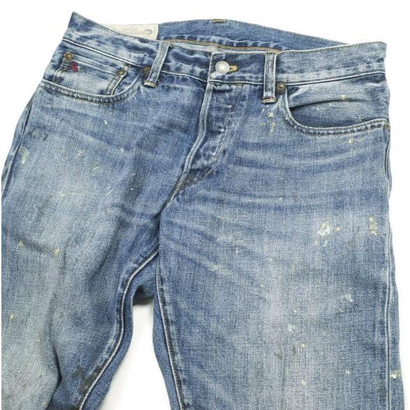 POLO RALPH LAUREN ポロ・ラルフローレン Sullivan Slim Jeans Paint Distressed ペイントスリムデニムパンツ 710638424001 30 ジーンズ |  | 02