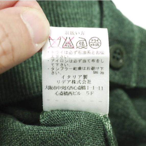 CRUCIANI クルチアーニ イタリア製 ウールハイゲージVネックニットベスト CU4054 48 グリーン ジレ トップス g24234 |  | 06