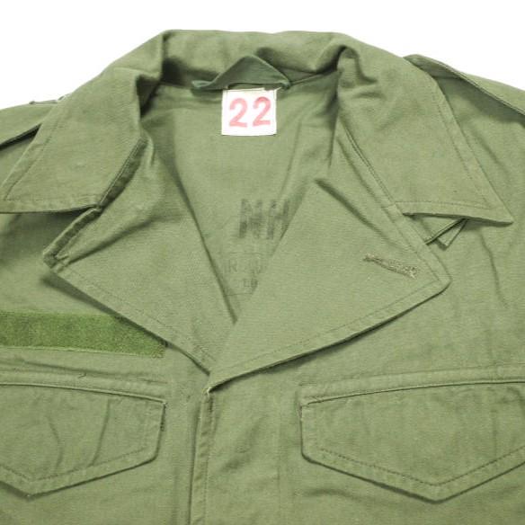 FRENCH ARMY フレンチアーミー フランス軍 Ｍ-47 ヘリンボーン フィールドジャケット 22 Olive HBT VINTAGE ミリタリー ヴィンテージ |  | 03