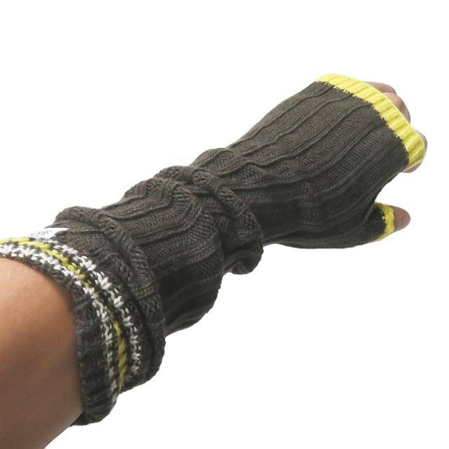 ベドウィン BEDWIN MITTEN GLOVE "FRANZ" ミトングローブ ブラウン/イエロー フィンガーレス 手袋 アームウォーマー ライン |  | 03