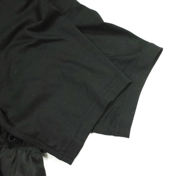 gomme ゴム 24SS 日本製 ファインスムースサイドギャザーＴ GGT41-116 M BLACK 半袖 Tシャツ カットソー トップス g24243 |  | 04