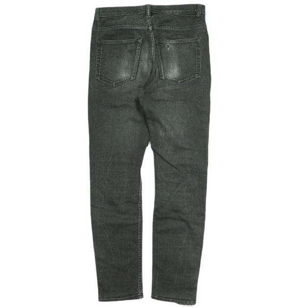 Acne Studios アクネストゥディオズ イタリア製 5ポケットスキニーデニムパンツ 28 FADED BLACK スリム ジーンズ ボタンフライ ボトムス |  | 01