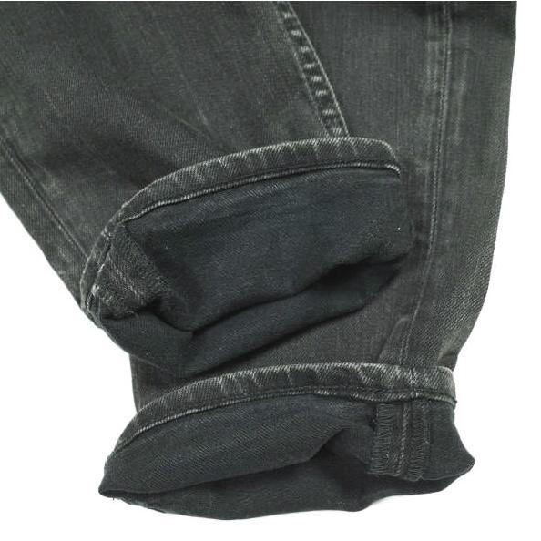 Acne Studios アクネストゥディオズ イタリア製 5ポケットスキニーデニムパンツ 28 FADED BLACK スリム ジーンズ ボタンフライ ボトムス |  | 08