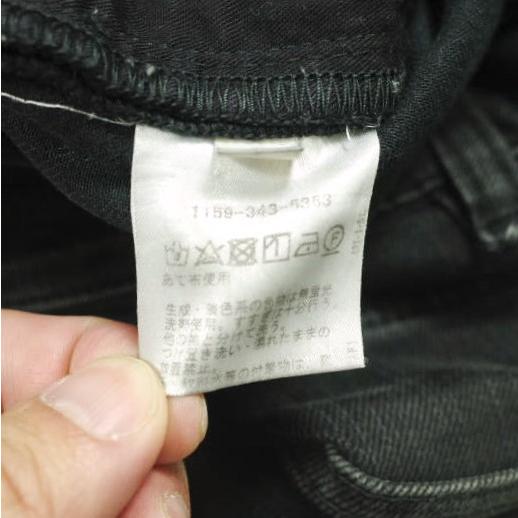 Acne Studios アクネストゥディオズ イタリア製 5ポケットスキニーデニムパンツ 28 FADED BLACK スリム ジーンズ ボタンフライ ボトムス |  | 09