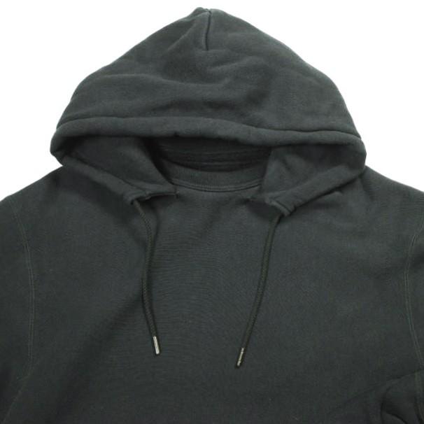 STILL BY HAND スティルバイハンド 日本製 後付けスウェットプルオーバーパーカー CS05244 48 BLACK ナッピング起毛 フーディー トップス |  | 03