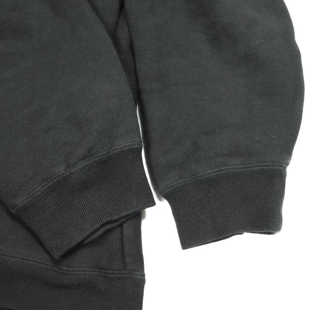 STILL BY HAND スティルバイハンド 日本製 後付けスウェットプルオーバーパーカー CS05244 48 BLACK ナッピング起毛 フーディー トップス |  | 04