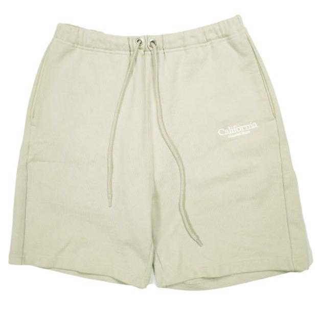 California General Store カリフォルニア ジェネラルストア オーガニックスウェットショートパンツ 8019-199-0007 M BEIGE CGS. ショーツ | 