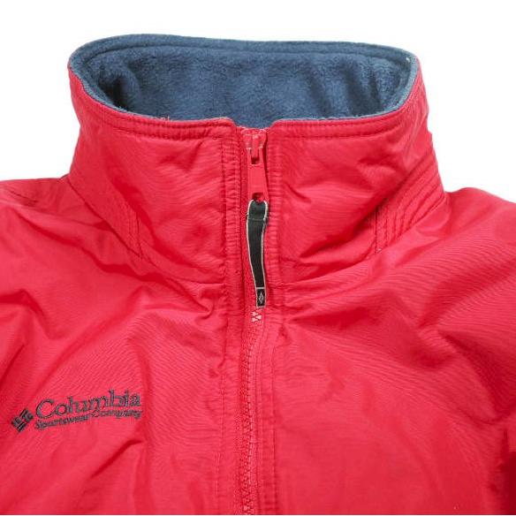 Columbia コロンビア フリースライニング ナイロンジップアップジャケット 208 PM3479 M RED リブ 中綿 ブルゾン アウター g24268 |  | 03