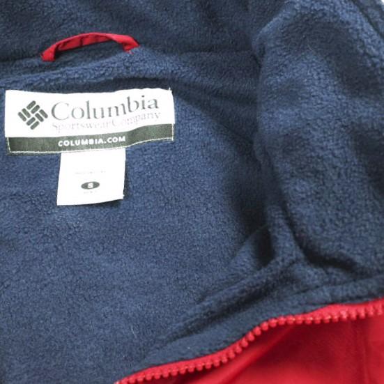 Columbia コロンビア フリースライニング ナイロンジップアップジャケット 208 PM3479 M RED リブ 中綿 ブルゾン アウター g24268 |  | 04