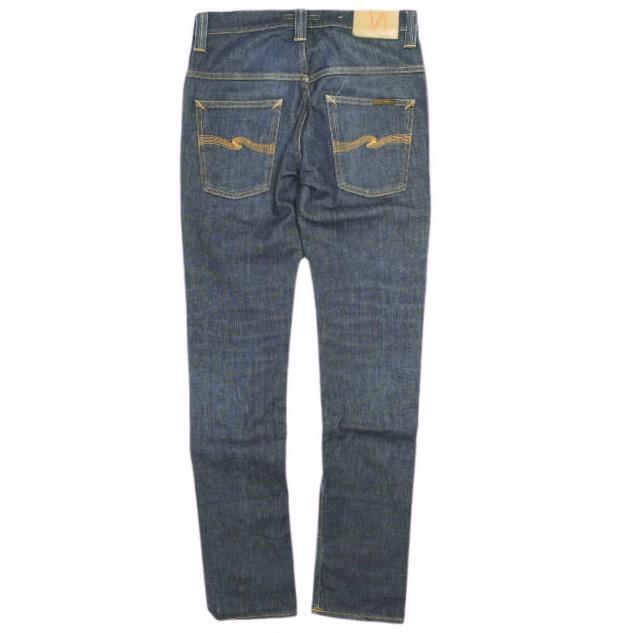 Nudie Jeans ヌーディージーンズ イタリア製 THIN FINN DRY STRETCH スリムフィット ストレッチデニムパンツ NJ2971 29 INDIGO スキニー |  | 01