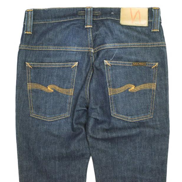 Nudie Jeans ヌーディージーンズ イタリア製 THIN FINN DRY STRETCH スリムフィット ストレッチデニムパンツ NJ2971 29 INDIGO スキニー |  | 04