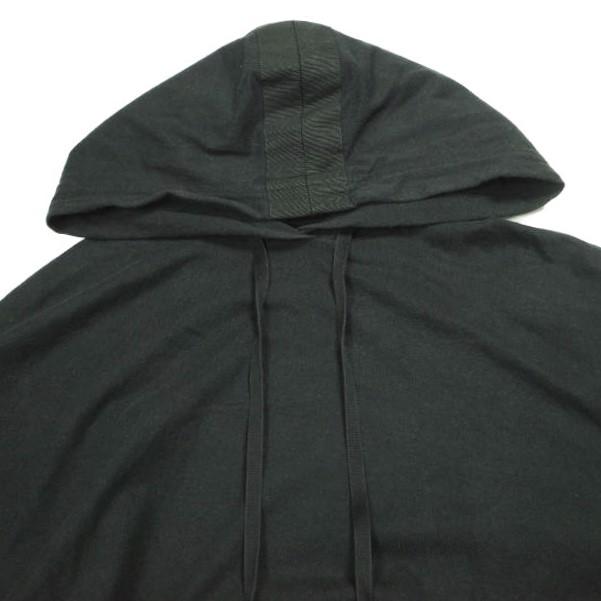 UNRAVEL PROJECT アンレーベルプロジェクト JERSEY DRAWSTRING HOODIE ワッフルレイヤード プルオーバーパーカー S ブラック BEN TAVERNITI |  | 03