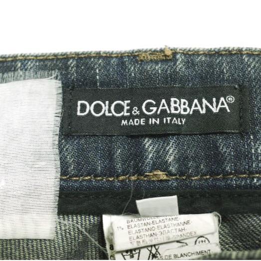 DOLCE＆GABBANA ドルチェアンドガッバーナ イタリア製 ロゴプレート付き ストレッチデニムパンツ G3PWEP / G8J57 46 Indigo ジーンズ |  | 02