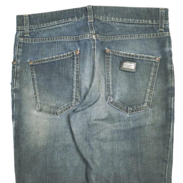 DOLCE＆GABBANA ドルチェアンドガッバーナ イタリア製 ロゴプレート付き ストレッチデニムパンツ G3PWEP / G8J57 46 Indigo ジーンズ |  | 05