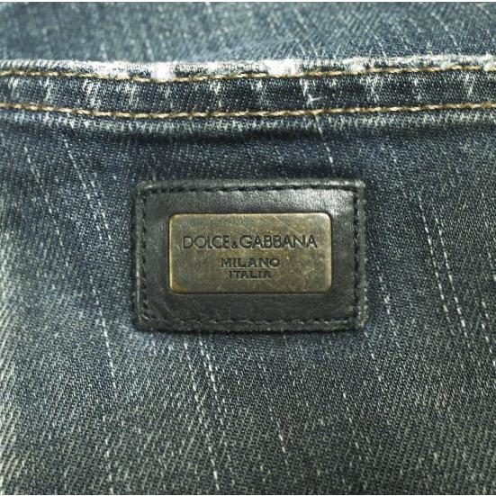DOLCE＆GABBANA ドルチェアンドガッバーナ イタリア製 ロゴプレート付き ストレッチデニムパンツ G3PWEP / G8J57 46 Indigo ジーンズ |  | 06