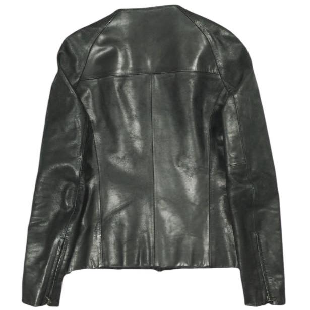 wjk ダブルジェイケイ 日本製 カウレザーシングルライダースジャケット