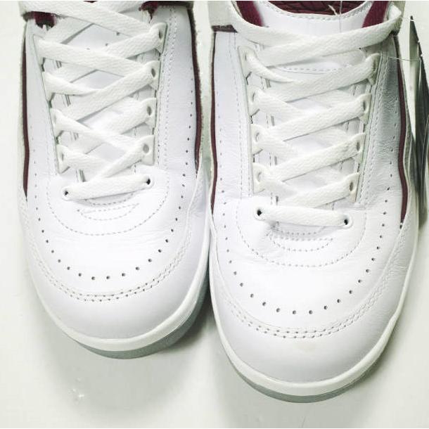 NIKE ナイキ 23SS AIR JORDAN 2 RETRO LOW エア ジョーダン 2 レトロ ロー DV9956-103 US8.5(26.5cm) WHITE/CHERRY WOOD RED JORDAN BRAND |  | 04