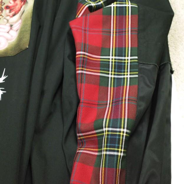 KIDILL キディル 22SS 日本製 Military Jacket Artwork by TREVOR BROWN オーバーサイズ ミリタリーシャツジャケット KL575 Free BLACK |  | 04