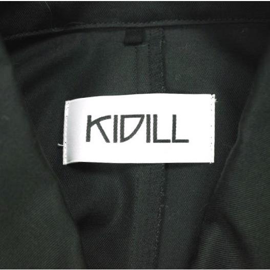 KIDILL キディル 22SS 日本製 Military Jacket Artwork by TREVOR BROWN オーバーサイズ ミリタリーシャツジャケット KL575 Free BLACK |  | 08