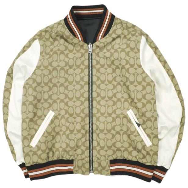 COACH コーチ リバーシブル シグネチャー スーベニアジャケット ストロベリーエンブロイダリー CG460 S BLACK/WHITE イチゴ スカジャン |  | 02