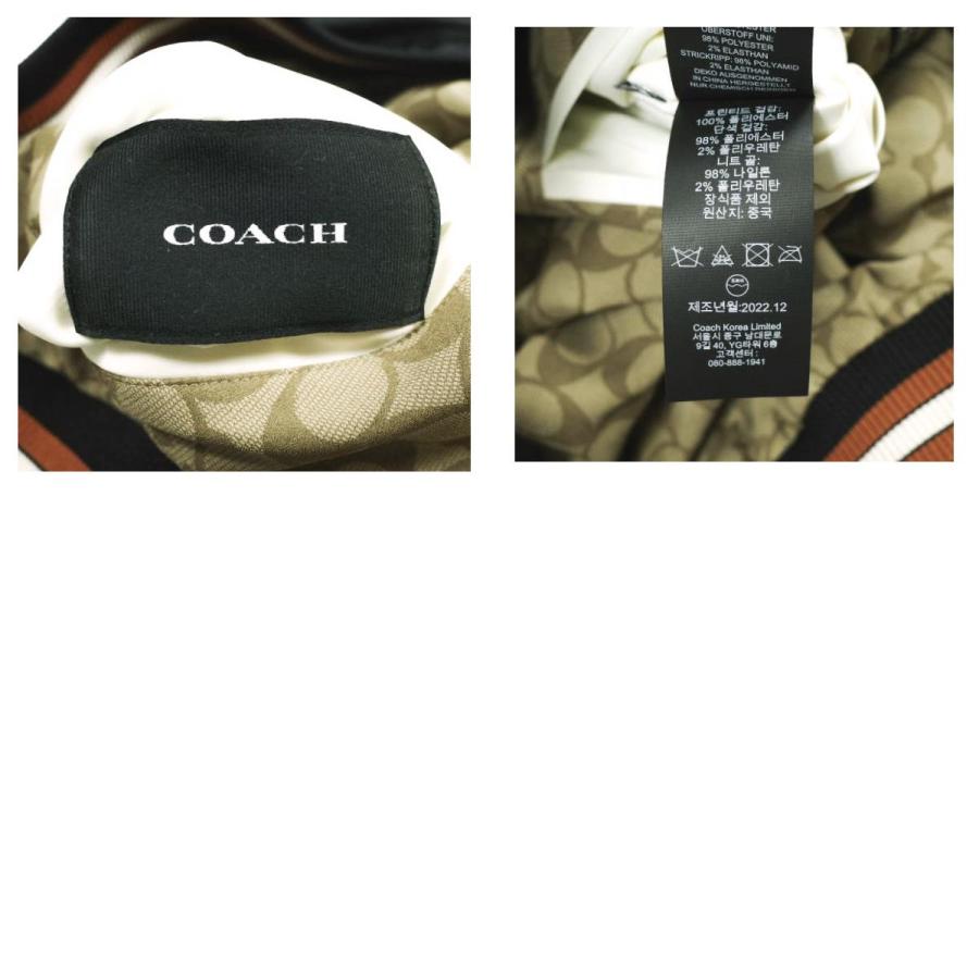 COACH コーチ リバーシブル シグネチャー スーベニアジャケット ストロベリーエンブロイダリー CG460 S BLACK/WHITE イチゴ スカジャン |  | 09
