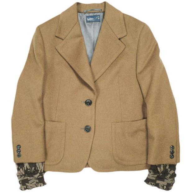 kolor カラー 20AW 日本製 ウールカシミヤドッキングジャケット 20WCL-J05110 2 CAMEL 2B テーラード レイヤード アウター g24313 | 