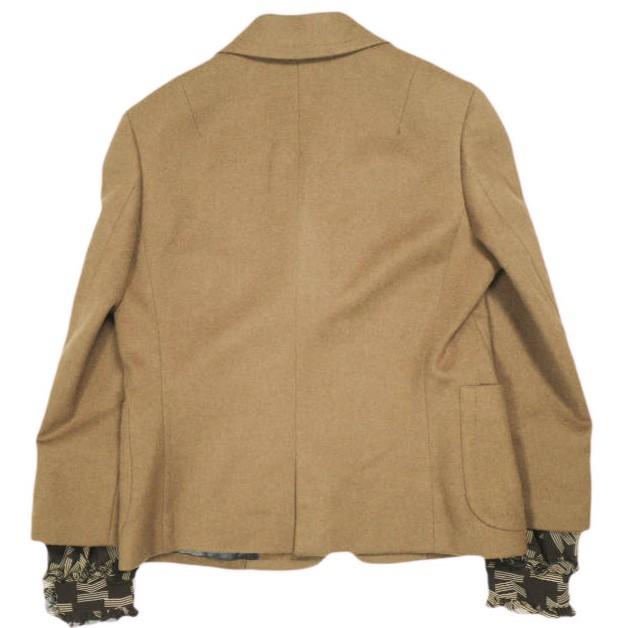kolor カラー 20AW 日本製 ウールカシミヤドッキングジャケット 20WCL-J05110 2 CAMEL 2B テーラード レイヤード アウター g24313 |  | 01