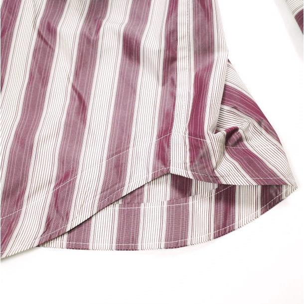 TOGA トーガ 23AW 日本製 STRIPED TAFFETA DRESS ストライプタフタドレス TA32-FH026 36 PURPLE シャツ ワンピース フード コート g24314 |  | 06