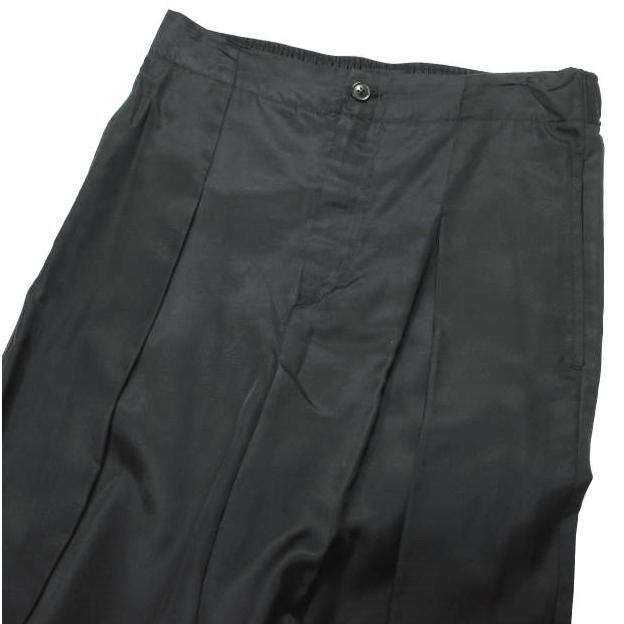 TOGA トーガ 23AW 日本製 Cupra satin pants キュプラサテンパンツ TA32-FF071 36 BLACK イージー ジップ ボトムス g24315 |  | 03