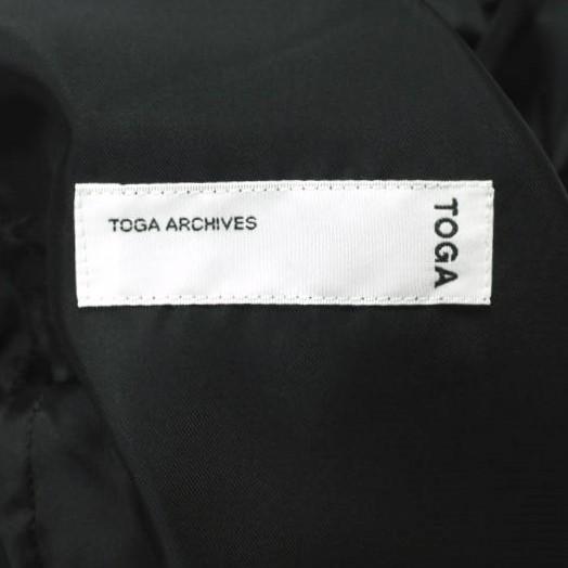 TOGA トーガ 23AW 日本製 Cupra satin pants キュプラサテンパンツ TA32-FF071 36 BLACK イージー ジップ ボトムス g24315 |  | 07