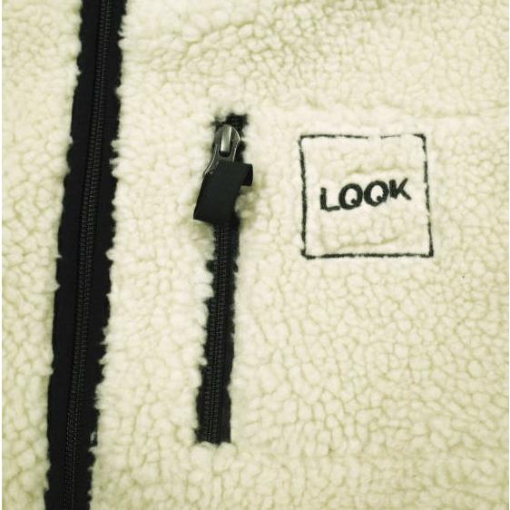 LQQK STUDIO ルックスタジオ KOKOPELLI FLEECE ココペリフリースジャケット XL NATURAL ボア アウター g24321 |  | 04