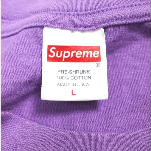 SUPREME シュプリーム 21SS アメリカ製 Jamie Reid Anarchy Tee ジェイミーリード アナーキー Tシャツ L PURPLE 半袖 MADE IN USA トップス |  | 05