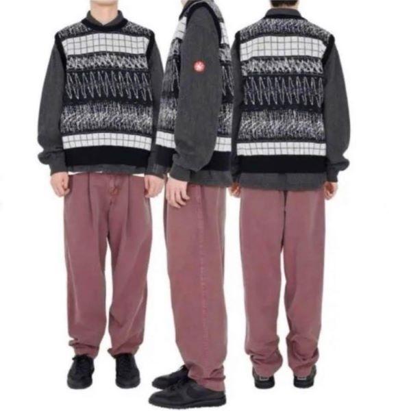 C.E シーイー 22SS 日本製 WAVE LINE WOOL VEST ウェーブラインウールベスト L BLACK セーター CAV EMPT ニット トップス g24326 |  | 02