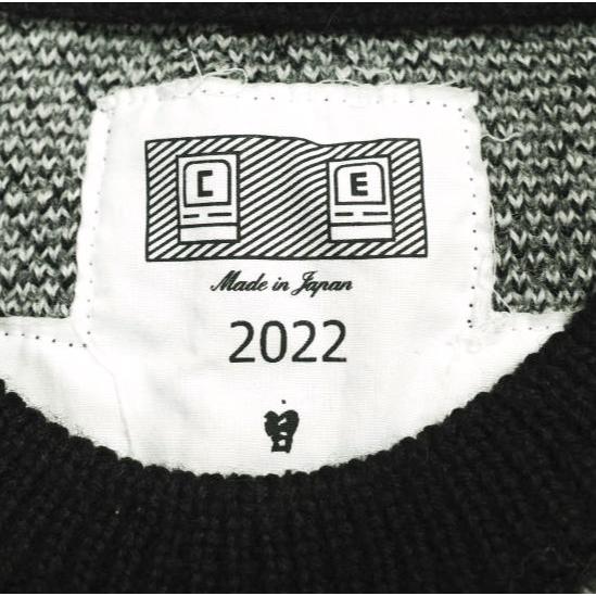 C.E シーイー 22SS 日本製 WAVE LINE WOOL VEST ウェーブラインウールベスト L BLACK セーター CAV EMPT ニット トップス g24326 |  | 03
