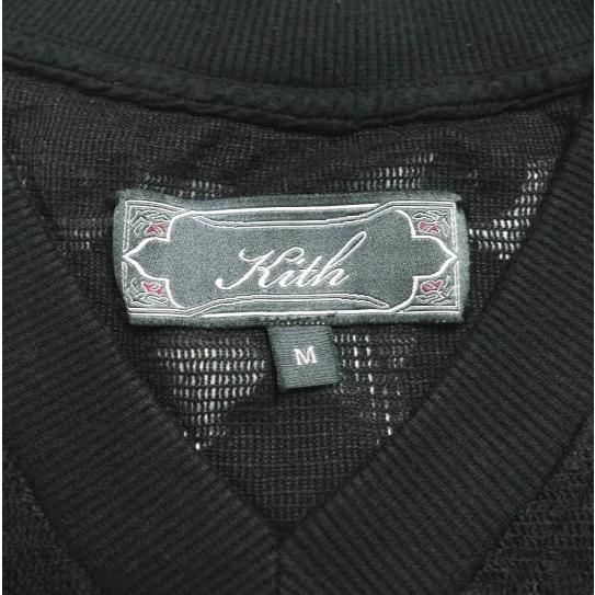 KITH NYC キスニューヨークシティ 25SS Lace Warm Up Shirt レースウォームアップシャツ M BLACK 半袖 ペイズリー Tシャツ ジャージー |  | 03